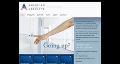 Desktop Screenshot of americancrescent.com